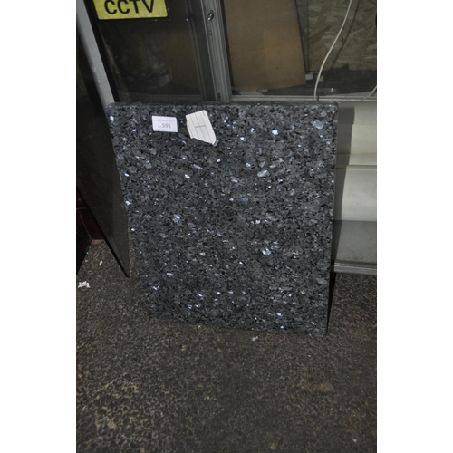 595 - SLAB OF MARBLE FOR KITCHEN WORKTOP OF CHOPPING BOARD