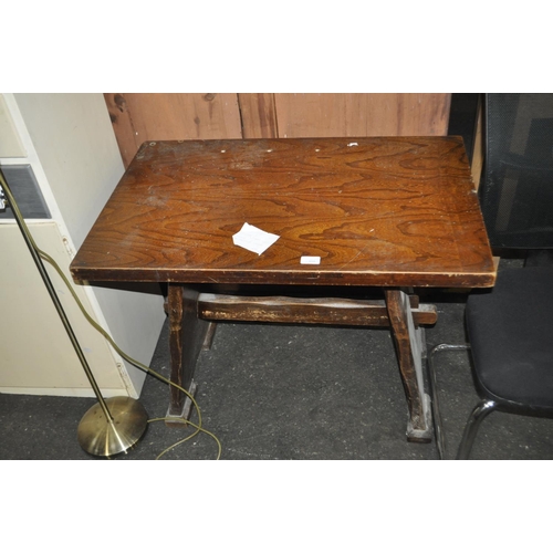 856 - STURDY WORK TABLE