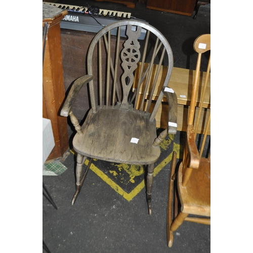 862 - WHEALBACK ROCKING CHAIR