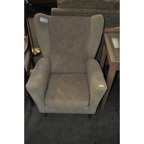873 - WINGBACK ARMCHAIR