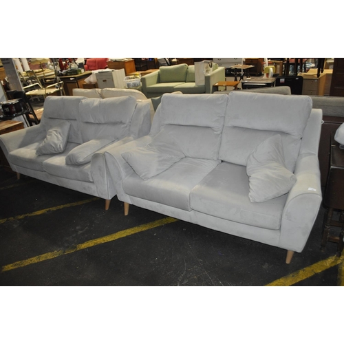 884 - PAIR OF 2 SEATER SETTEES