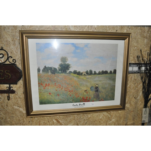 896 - CLAUDE MONET THE POOPY FIELD