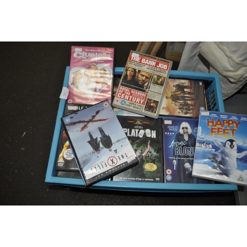 123 - CRATE OF MIXED DVDS