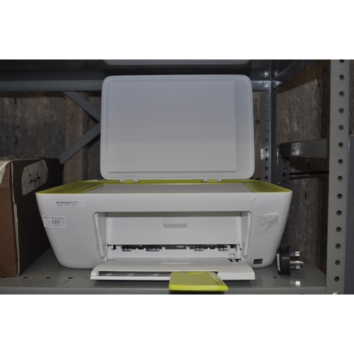 127 - HP DESKJET 2132 SCANNER, PRINTER AND COPIER