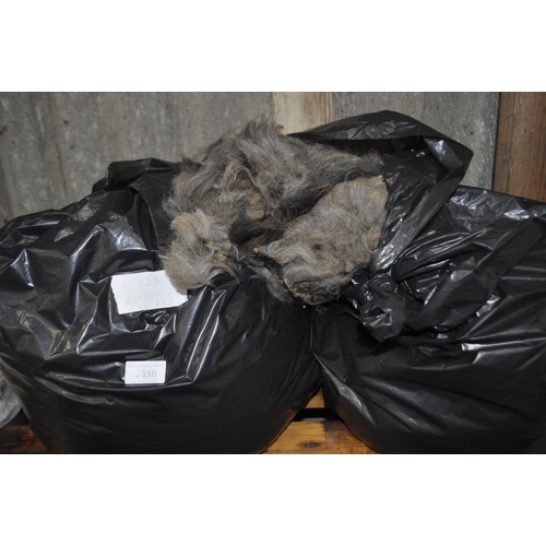 150 - 2 BAGS OF ALPACA WOOL