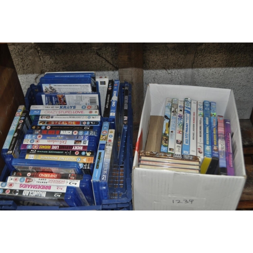 153 - SELECTION OF DVDS AND BLUE RAYS