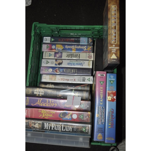 171 - QTY OF VHS VIDEOS INC QUANTITY OF WALT DISNEY