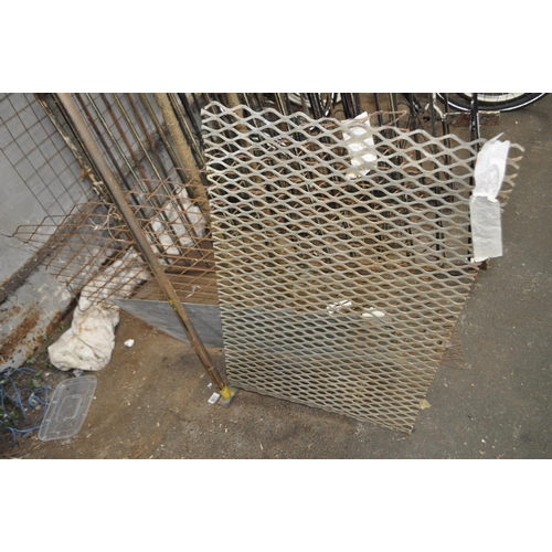 12 - SHEET METAL MESH X2