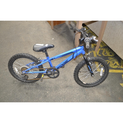 3 - BOYS BLUE EDGE BIKE