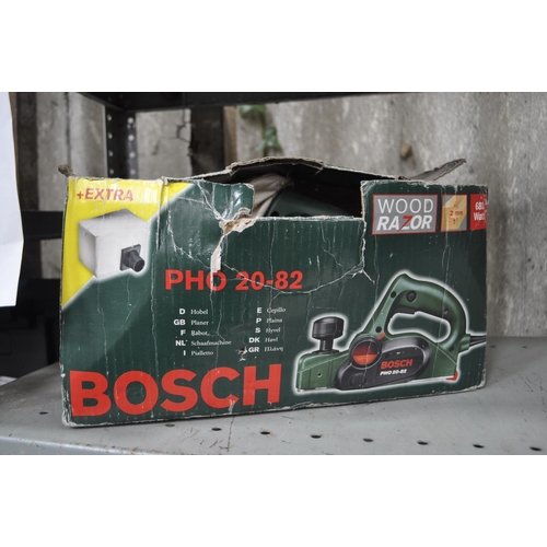 41 - BOXED BOSCH WOOD PLAINER