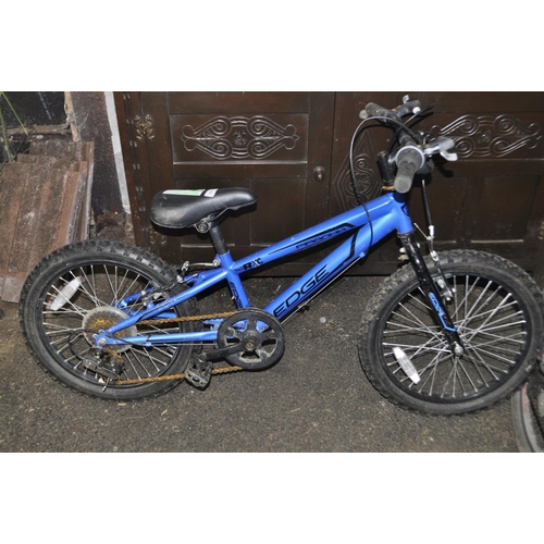 5 - APOLLO BOYS BLUE JUNIOR EDGE 5 GEARED BIKE