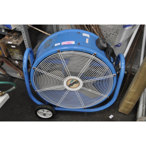 85 - CLARKE AIR WORKSHOP FAN   GOOD ORDER