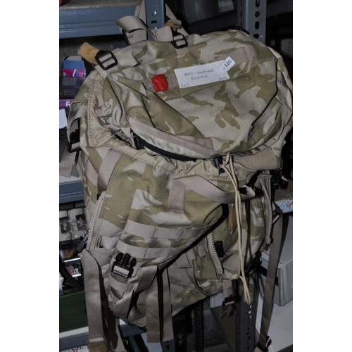 120 - A ARMY CAMOFLARGE RUCK SACK