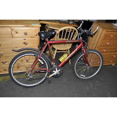 14 - EMMELLE CHEETAH 21 SPEED MOUNTAIN BIKE WITH LARGE GEL SEAT