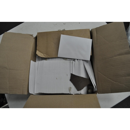 377 - LRGE BOX OF WHITE ENVELOPES