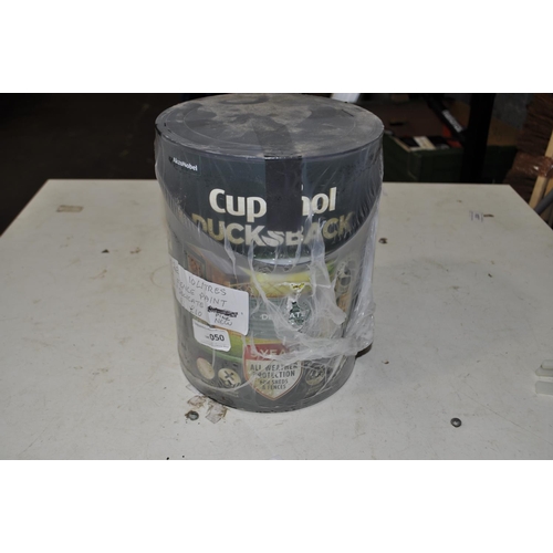 50 - NEW SEALED 10L CUPRINOL DUCKS BACK FENCE PAINT, DELICATE PINE