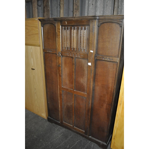 837 - ONE DOOR VINTAGE WARDROBE