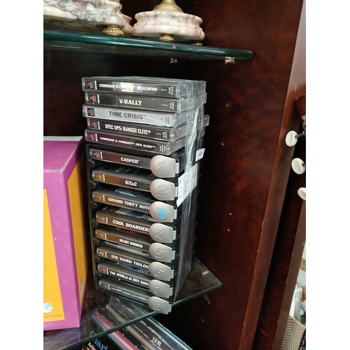 434 - 13 PS1 GAMES AND CASE