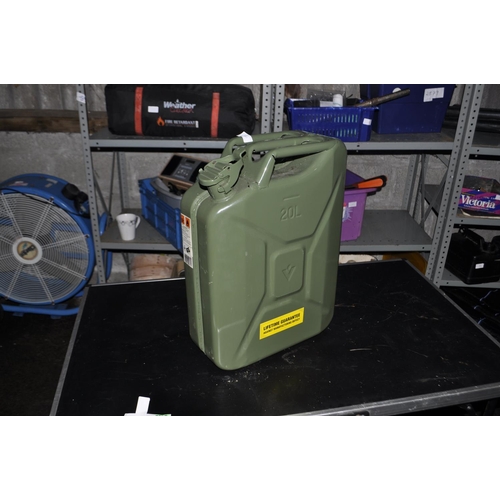 66 - BRAND NEW UNUSED MILITARY CASED JERRY CAN