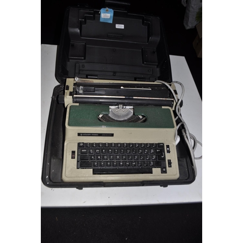 84 - CASED SILVER REED ELECTRIC TYPEWRITER 2600CR