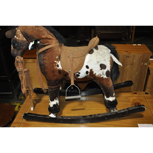 663 - VINTAGE ROCKING HORSE