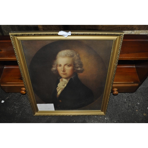 765 - FRAMED WILLIAM PITT PRINT