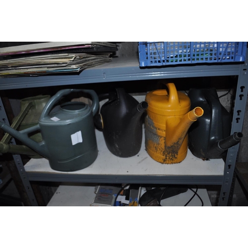 119 - 5 X LARGE WATERING CANS