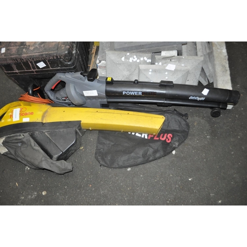 123 - POWER PLUS LEAF BLOWER AND BAG