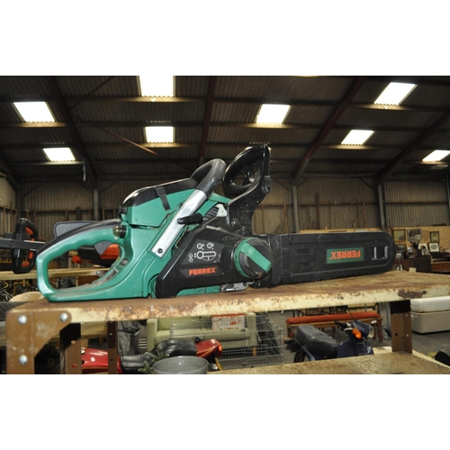 131 - FERREX WORKING PETROL CHAINSAW