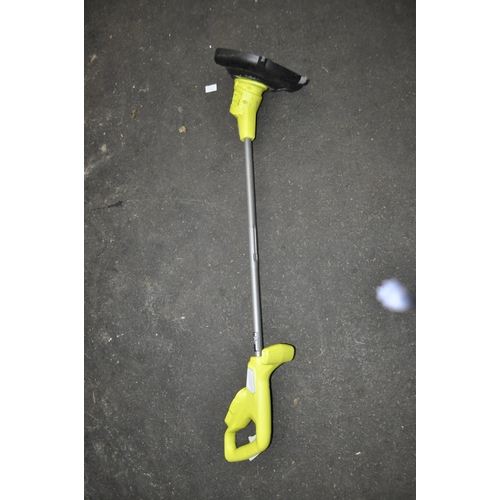 134 - RYOBI STRIMMER NO BATTERY OR CHARGER