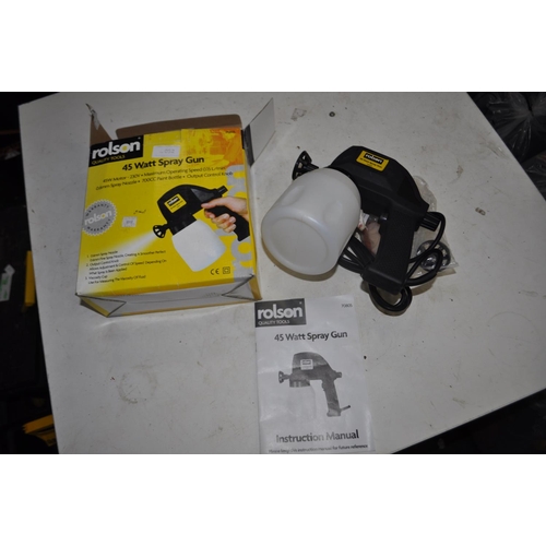 52 - ROLSON 45 WATT BOXED COMPLETE SPRAY GUN