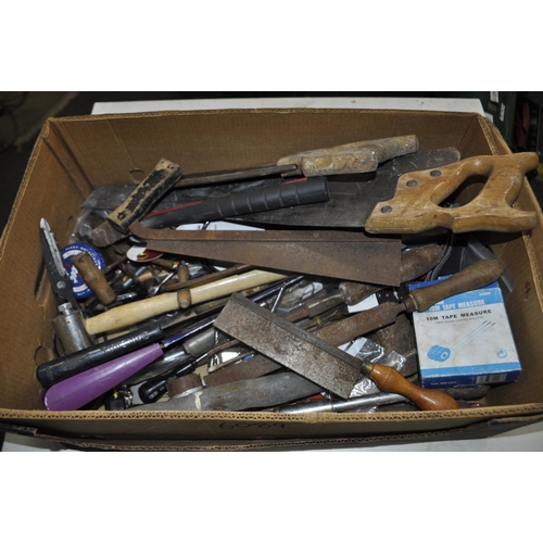 73 - LARGE QTY OF SAWS AND MORE