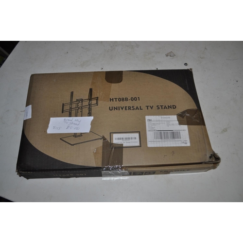 334 - NEW BOXED UNIVERSAL TV STAND