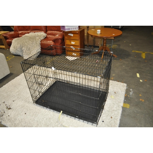 566 - 107CM BY 79CM DOG CAGE