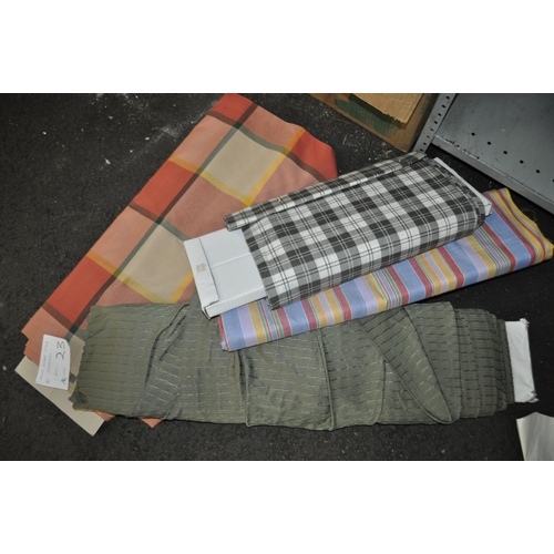 183 - 3 X BOLTS UPHOLSTERY CLOTH / FABRIC