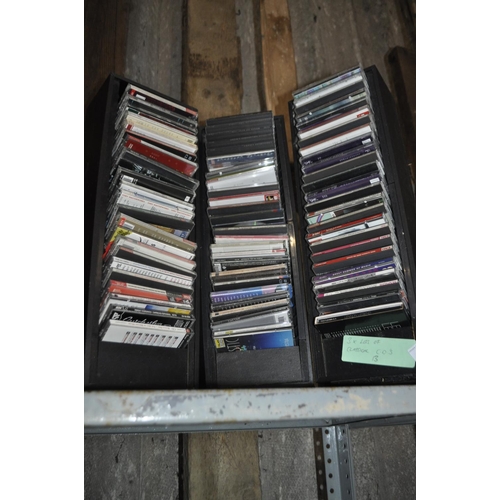 255 - 3 X TOWERS OF MIXED CD'S INC. REM, OASIS, JOHN LENNON