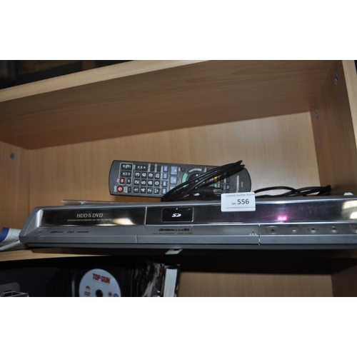 556 - PANASONIC HDD AND DVD RECORDER DMREX85