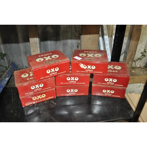 58 - 8 X VINTAGE ADVERTISING OXO TINS IN NICE CONDITION