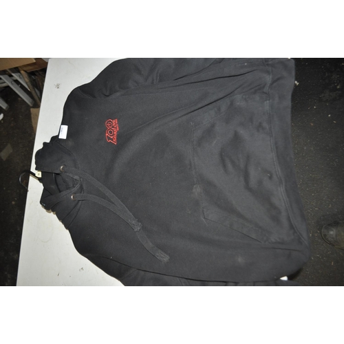 61 - SIZE LARGE SNAP-ON HOODIE