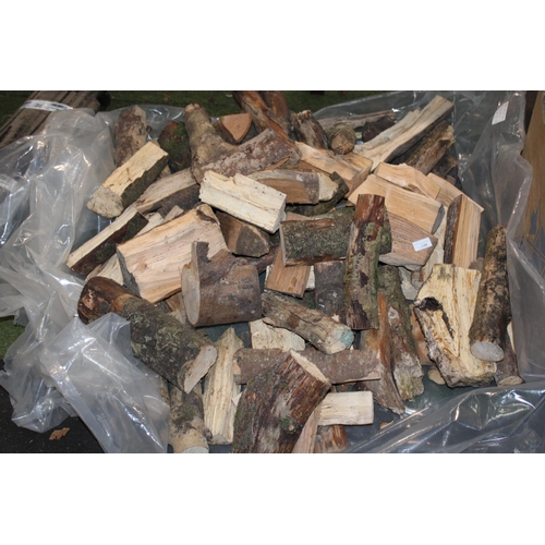 138 - A LARGE QUANTITY OF SEASONED CHOPPED FIREWOOD