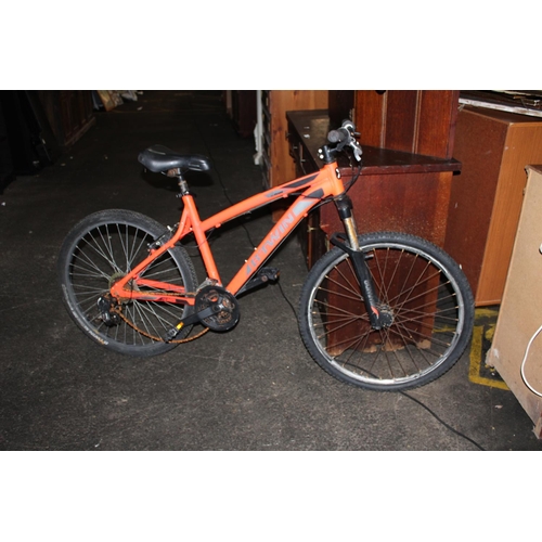 3 - B-TWIN ROCK RIDER 340 HARD TAIL MOUNTAIN BIKE, AF. STIFF HEADSET, RUSTY CHAIN BUT COULD BE A NICE BI... 