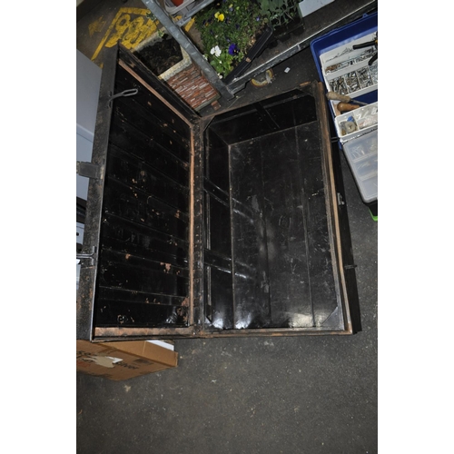 177 - LARGE METAL CASE, 34.5