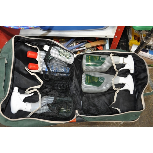 121 - DIAMOND BRIGHT MIXED CAR CLEANING SOLUTIONS INC ALLOY WHEEL CLEANER, VINYL CLEANER AND OTHERS