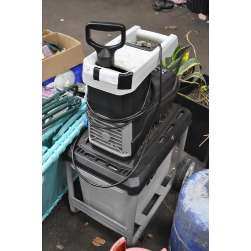 195 - A MACALLISTER GARDEN SHREDDER - AS NEW