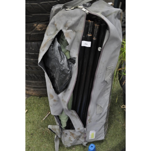 204 - ASSUMED 4 MAN BAGGED TENT