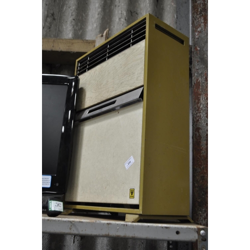 231 - A VALOUR ONE PARAFFIN HEATER