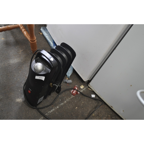 A MINI CYPA-5 500W OIL FILLED RADIATOR