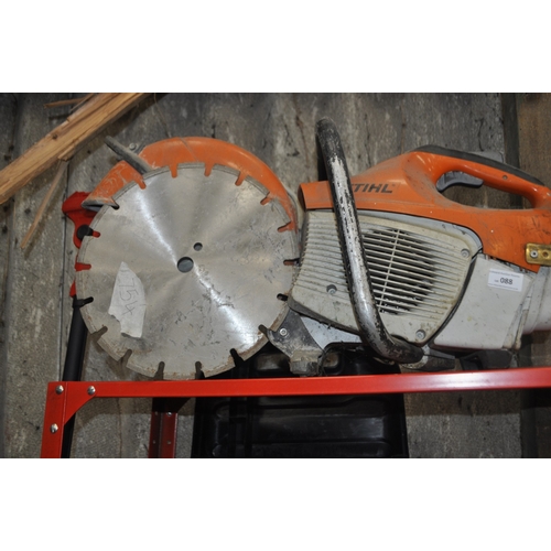 88 - A STIHL PETROL DISC CUTTER