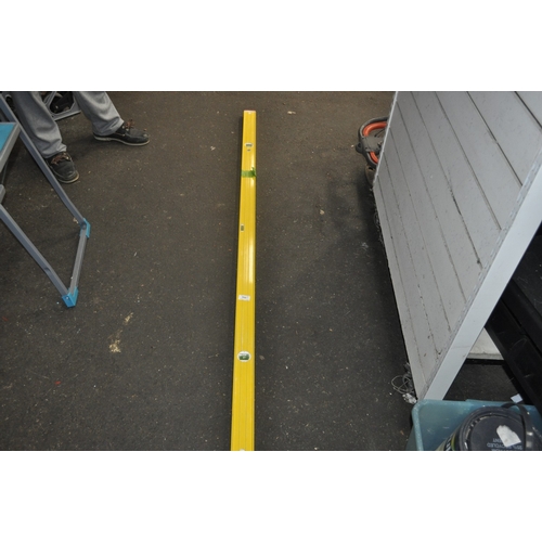 99 - A STABILA 96-2 183CM 3-VIAL HEAVY-DUTY SPIRIT LEVEL