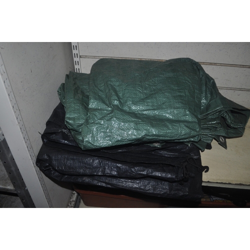 131 - 2X TARPAULINS